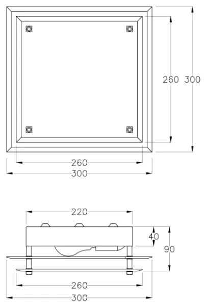 Fabas 2957/61/102 -Mennyezeti lámpa MAGGIE 1xE27/60W/230V