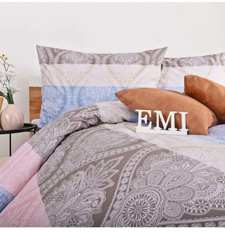 EMI Jelly pamut ágyneműhuzat, A kibővített egyszemélyes ágy szett tartalma: 1x 140x220 + 1x 70x90