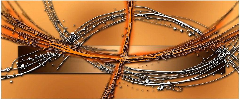 Absztrakt kép (120x50 cm)