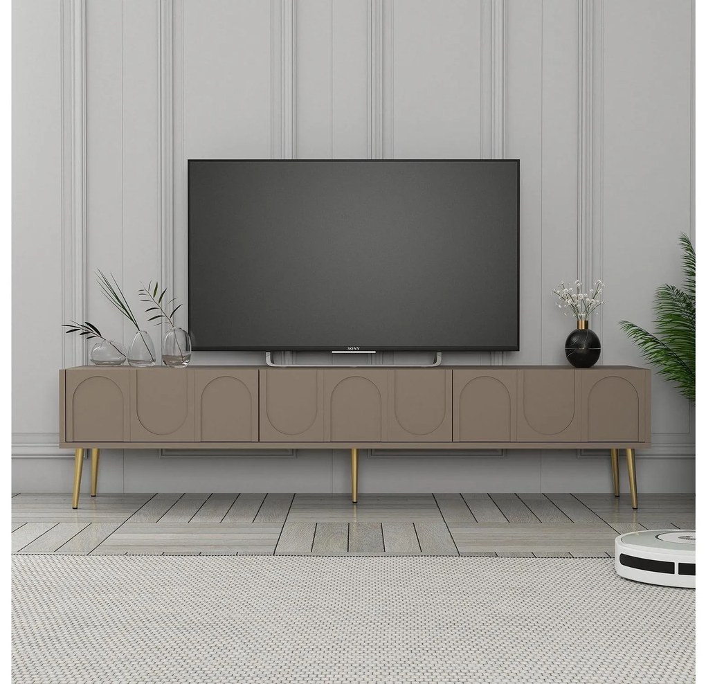 TV asztal/szekrény Bipemu 3 (atlas + arany) . 1095680