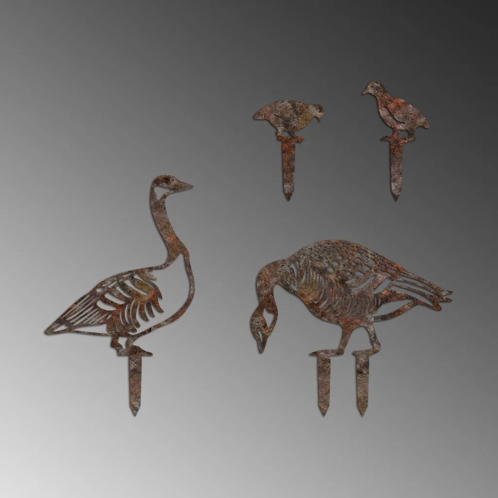 Fam fém kerti dísztárgy, 45×37 cm – TR565TNL1416