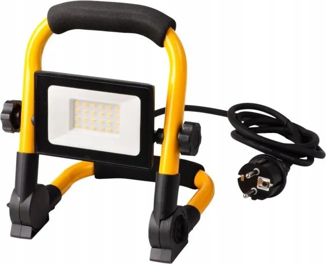 Led Halogén Hordozható Építőipari Fényvető 30W Műhelykábel 1,5m