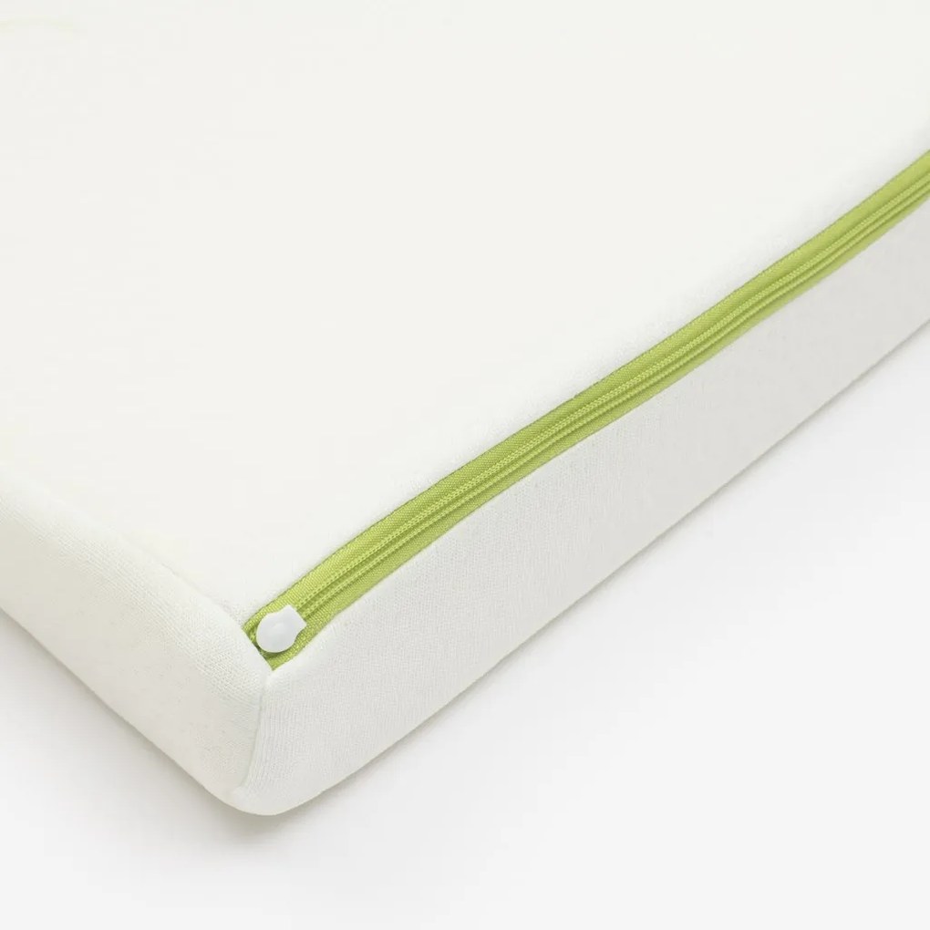 Baba párna - ék alakú New Baby STANDARD 60x38x7 cm Aloe vera