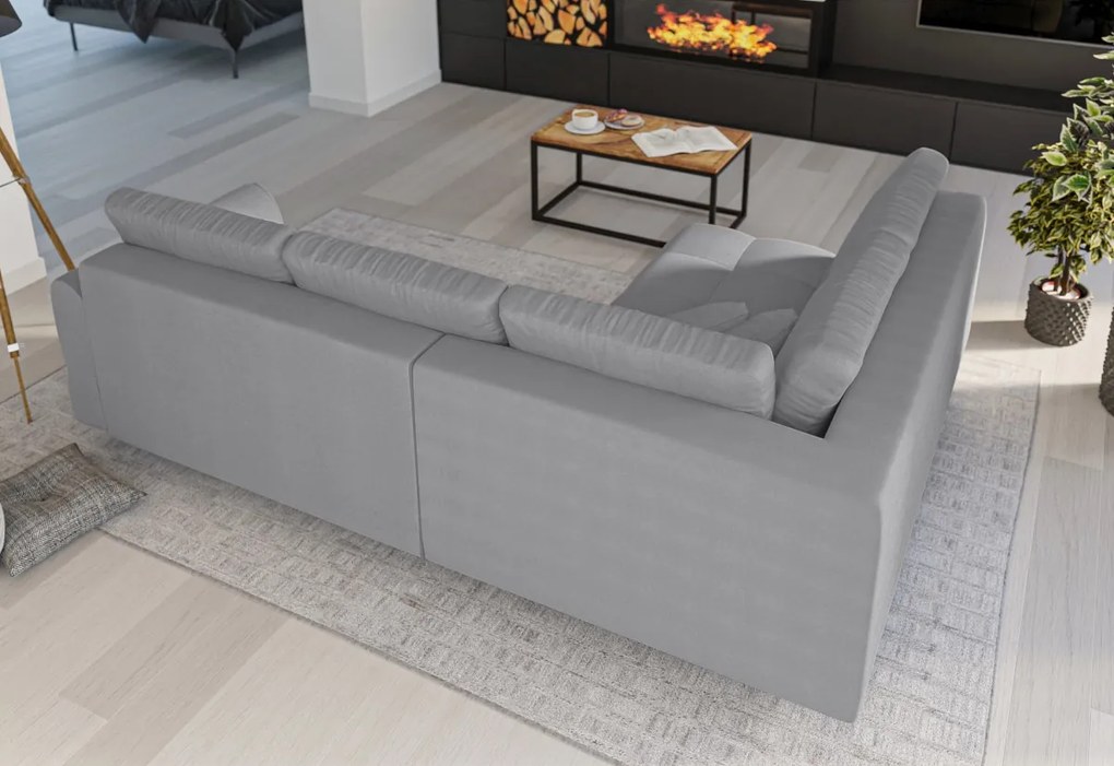 ARISO sarok ülőgarnitúra, 231x81x161, lincoln 03, jobb