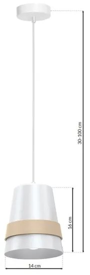 Csillár zsinóron VENEZIA 1xE27/60W/230V