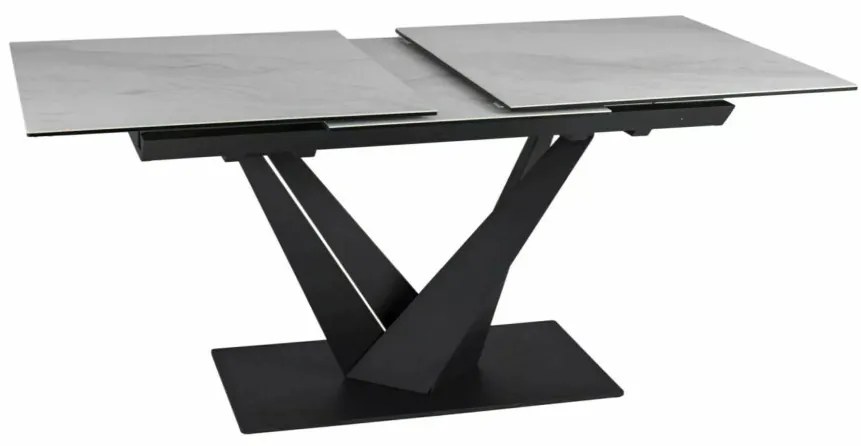 Sorento bővíthető kerámia étkezőasztal fehér 160-220 cm