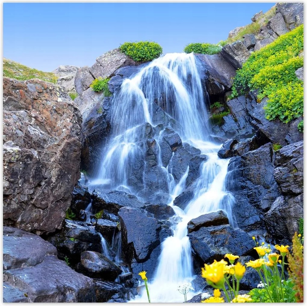 Poszterek 100x100 Vízesés OrszágPlakátok