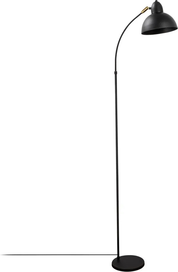 Varzan, állólámpa, antik fekete