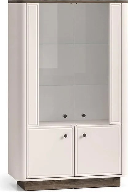 Amberto magas vitrin 92 cm - kasmír / windmill tölgy sötét