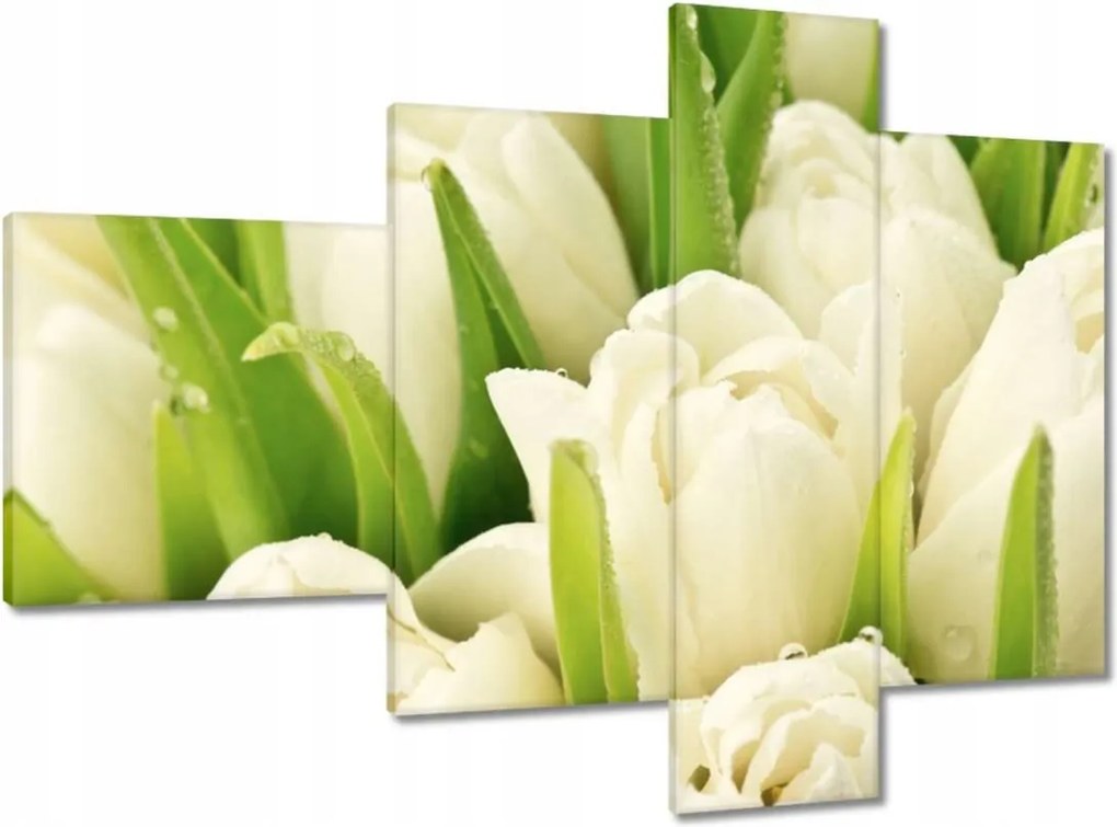 Vászonkép 100x70 Finom tulipánok