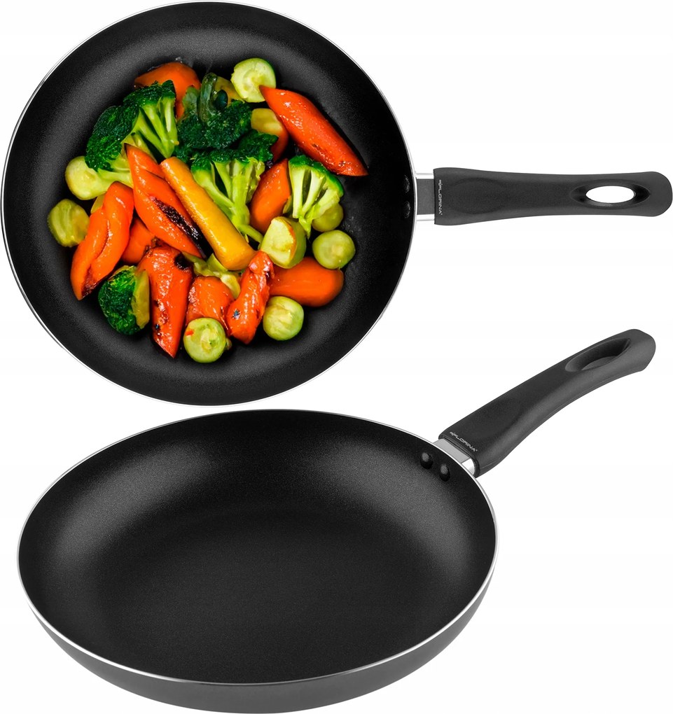 Hagyományos Tapadásmentes Serpenyő Florina Bogyó Szürke 30cm Indukciós