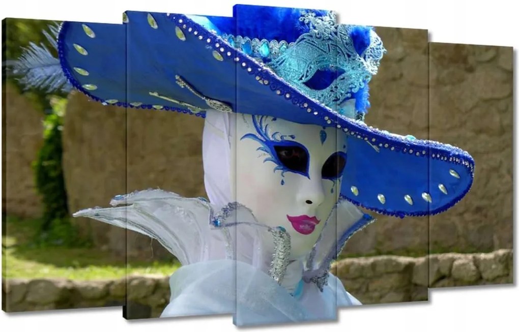 Festmények 100x60 Velence Farsangi bál