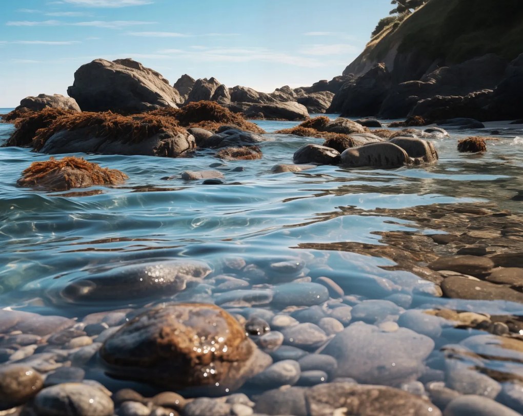 Poszter 76x60,5cm Tengerparti harmónia