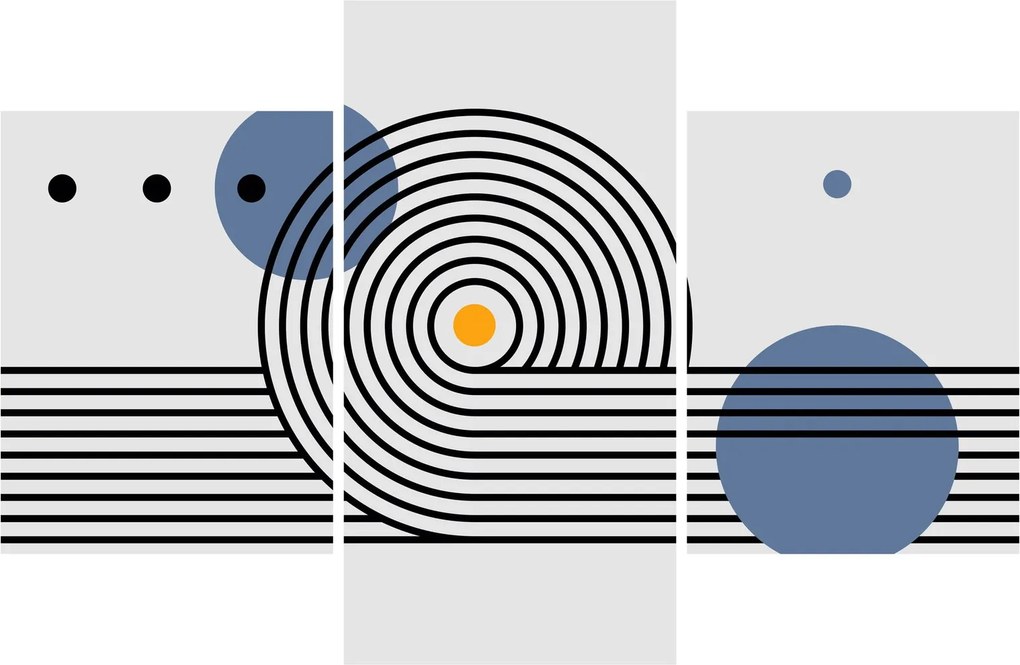 Kép - Minimalista absztrakció N⁰1 (90x60 cm)