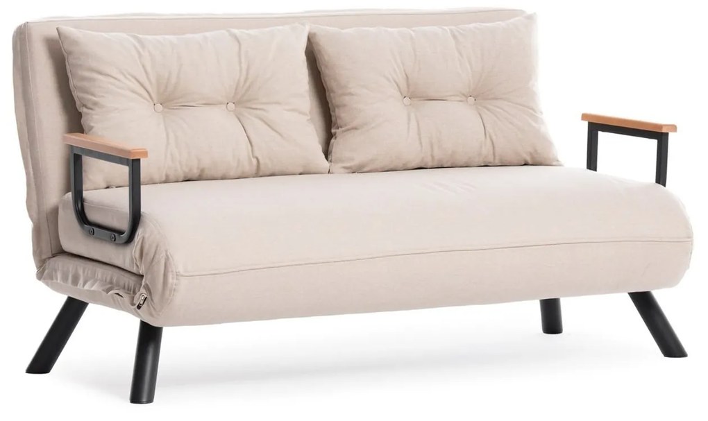 2 személyes kanapéágy Homoko v2 2-Seater - Krém