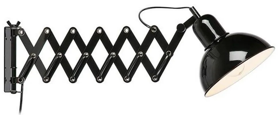 Markslöjd 108105 - Fali lámpa RIGGS 1xE27/60W/230V fekete