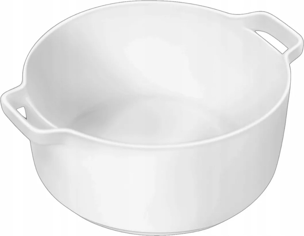 Hőálló kerek edény 220 ml Wilmax sütőfogantyúkkal