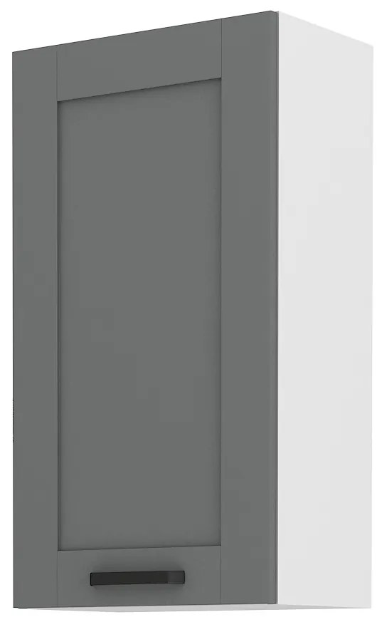 Felső konyhaszekrény Lucid 50 G 90 1F (dustgrey + fehér). Akció -6%. 1045555