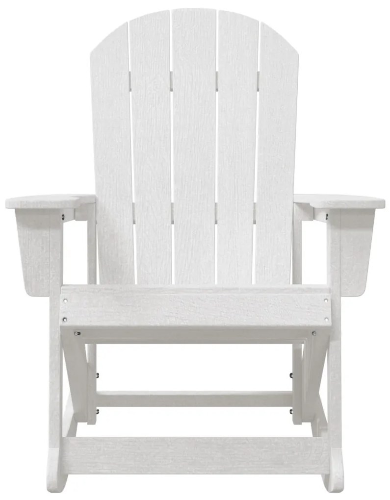 Adirondack hintaszék Fehér 73.5x92x90 cm HDPE