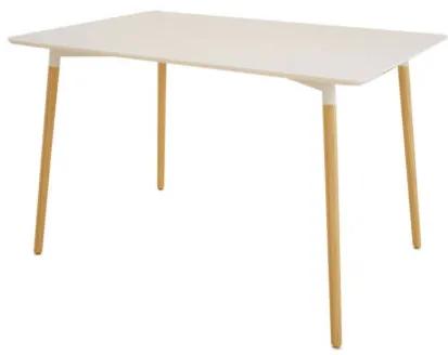 Lizzy szögletes asztal fehér