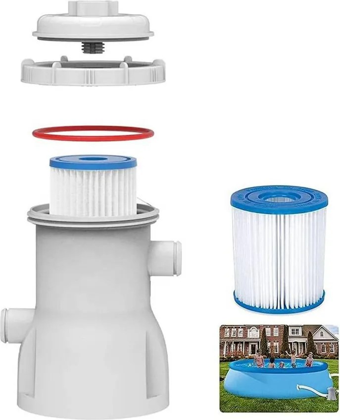 Papírszűrős vízforgató 1,2 m3/óra