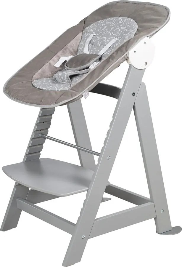 Szürkésbarna etetőszék Miffy – Roba