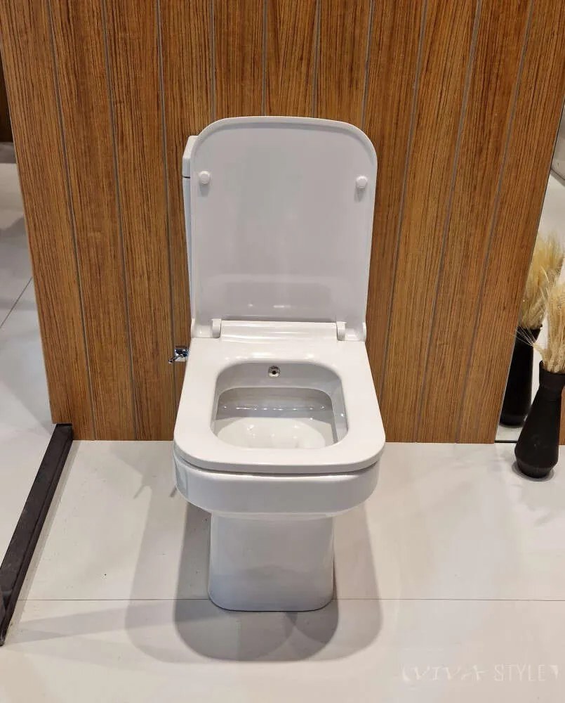 CeraStyle Noura monoblokk wc, integrált bidé, Wc tartály, öblítős...