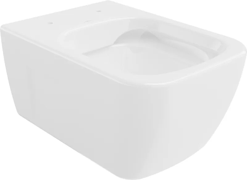 Mexen Margo perem nélküli WC csésze, fényes fehér - 3342XX00