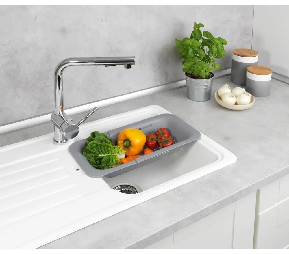 Műanyag teleszkópos csepegtető mosogatóba Sieve – Wenko