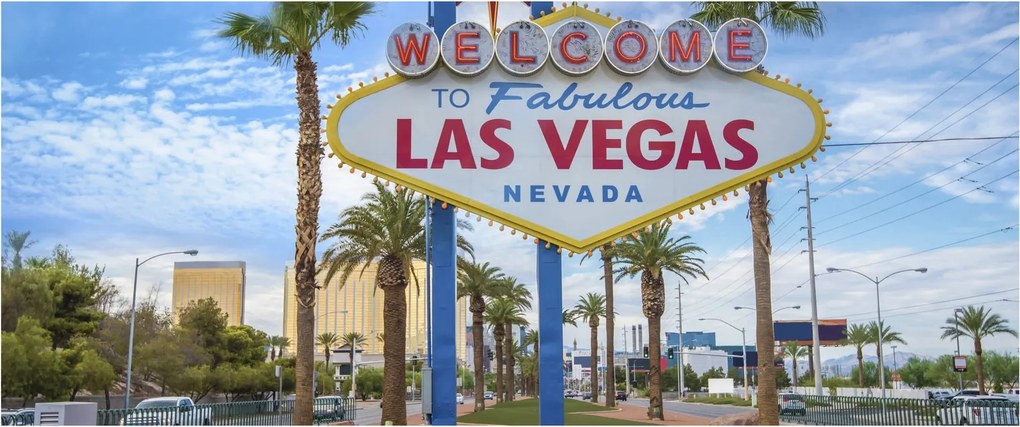 Kép - Las Vegas (120x50 cm)