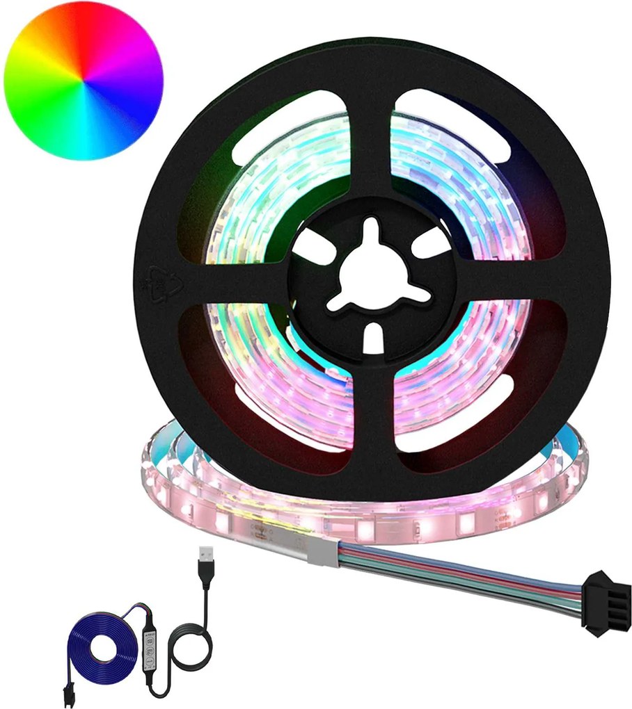vidaXL LED szalag 12 pcs Fekete és Átlátszó 750 mm Réz és műanyag