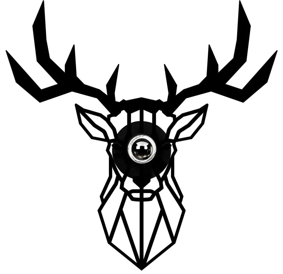 Fekete fali lámpa – Opviq lights