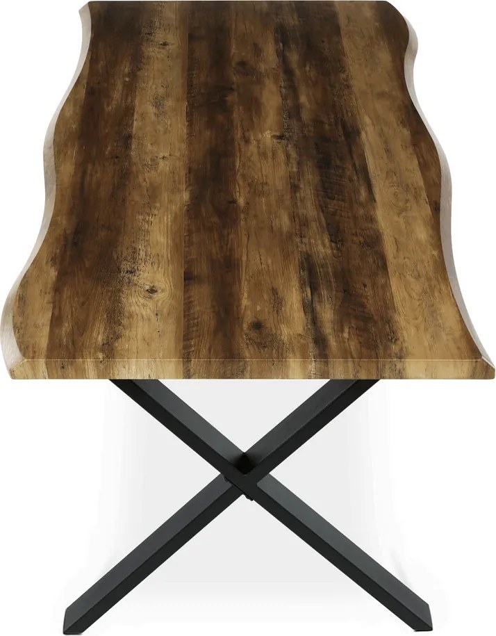 Étkezőasztal 180x90 cm MDF old wood