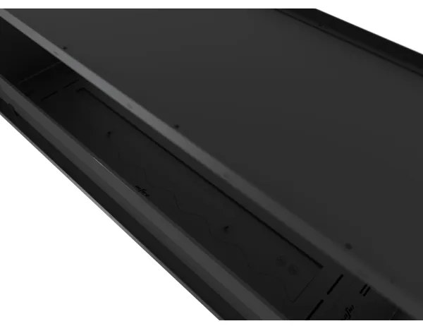 InFire - Beépített BIO kandalló 48,5x123,5 cm 6kW fekete