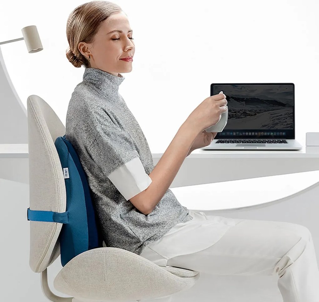 4Home Relax memóriahabos derékpárna, 40 x 35 x 12,5 cm