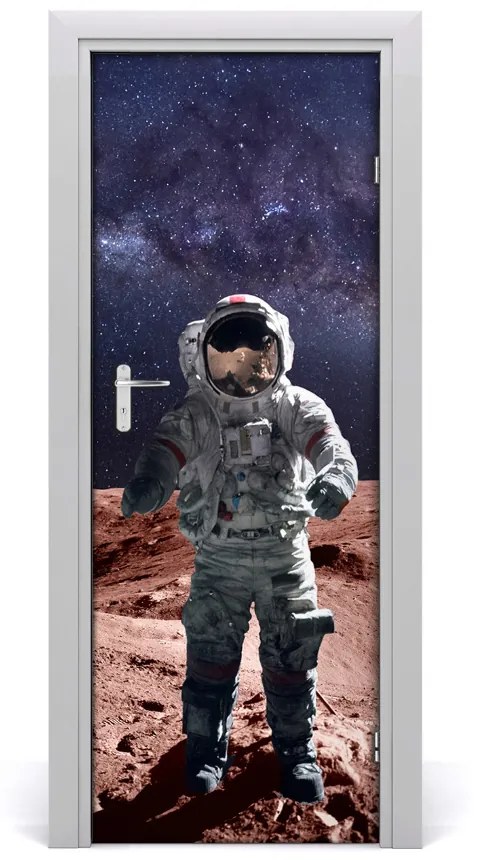 Poszter tapéta ajtóra Űrhajós 75x205 cm