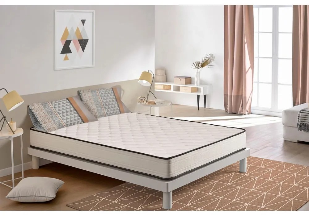 Közepes keménységű-extra kemény kétoldalas hab matrac 200x200 cm Slim Max – Moonia