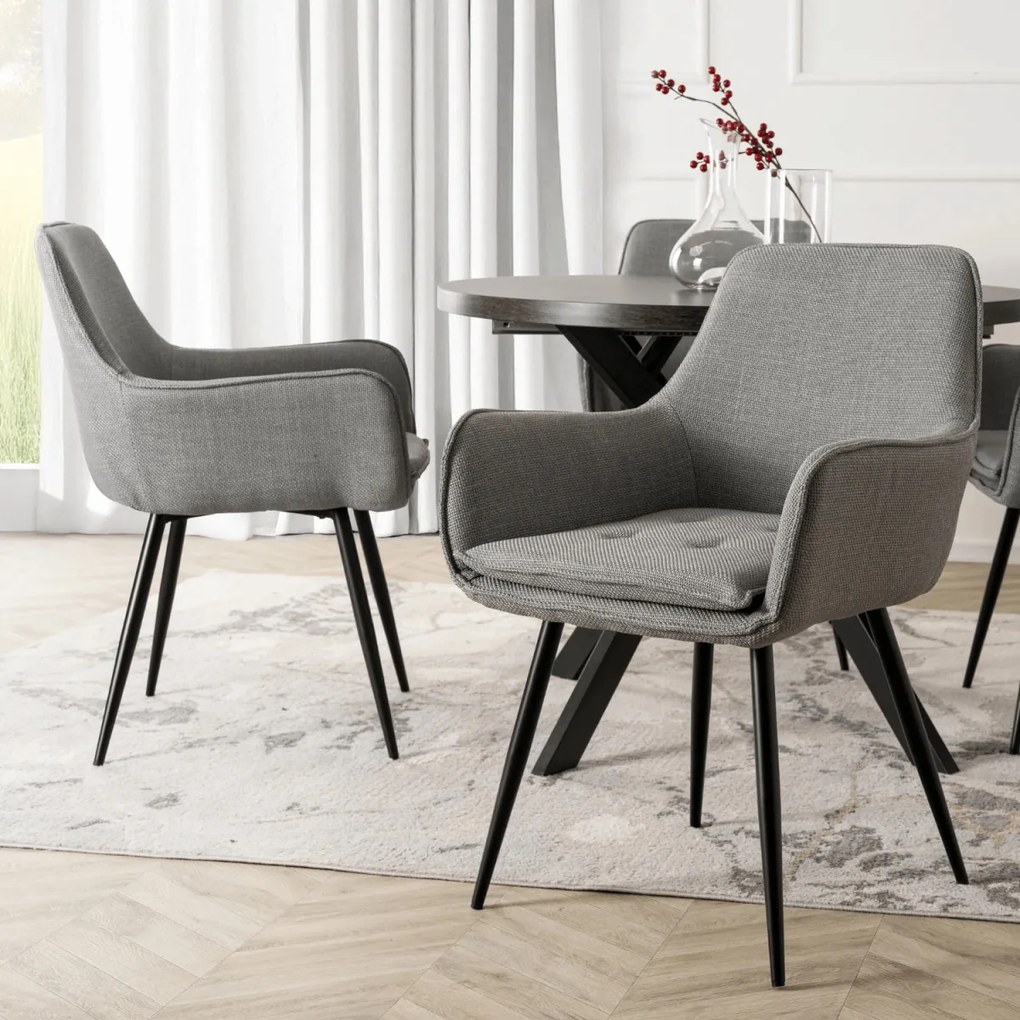 Szék szürke színben. EDRICK