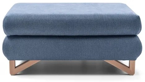 Puff AVESTA 63x95 cm kék