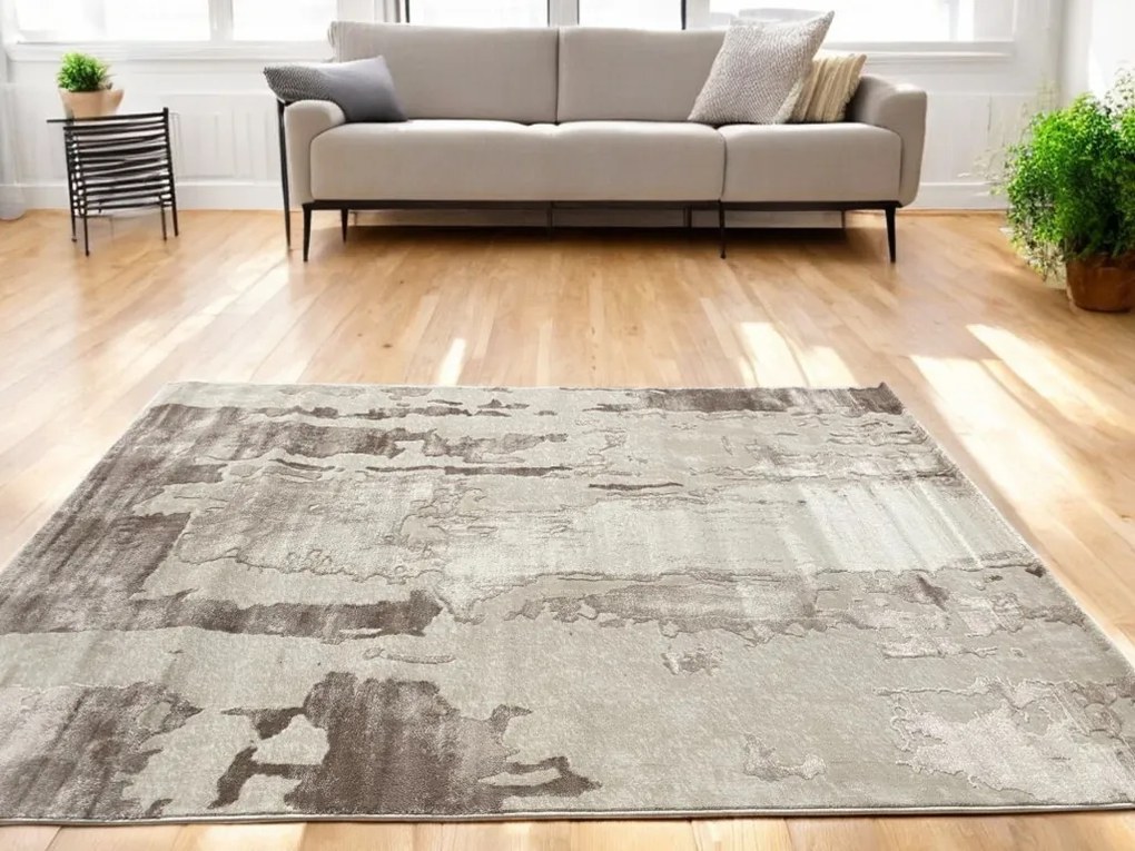 Veston 51273 bézs modern szőnyeg 200x290 cm