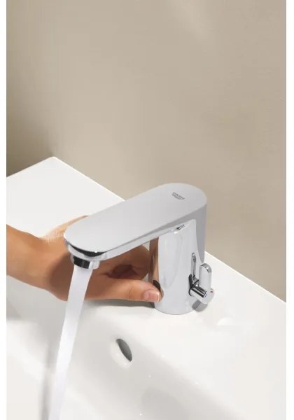 GROHE 36366002 - GET E elektronikus mosdócsaptelep, fényes króm