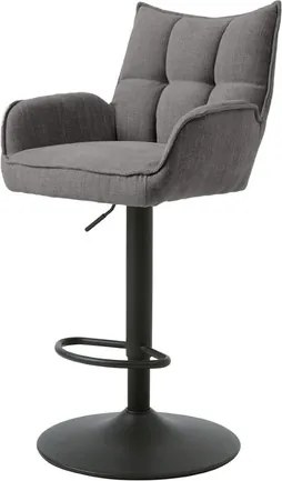 Unique-Furniture Marilla bár szék szürke sima szövet 54840003
