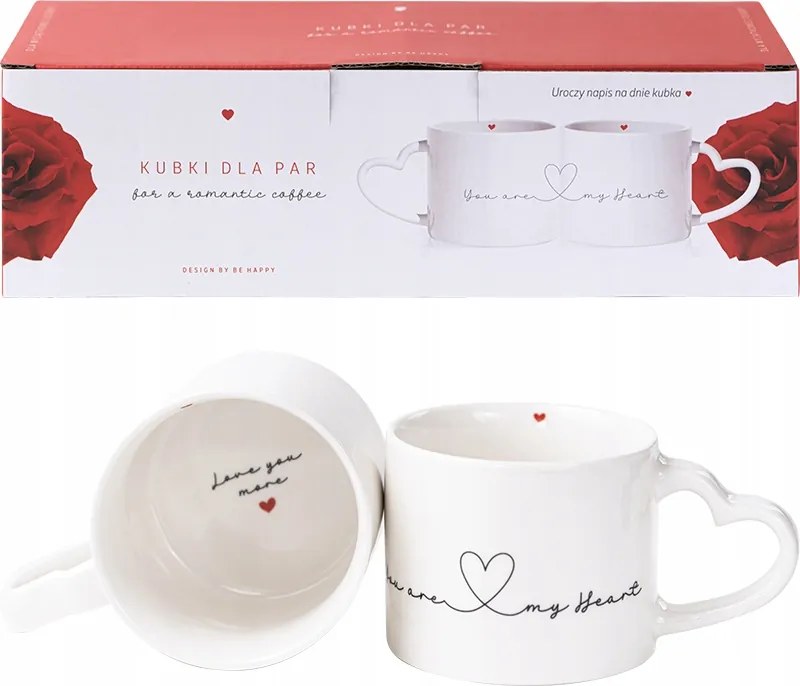 Bögre Szett Pároknak Ajándék Valentin Napra Évfordulóra Nő Férfi