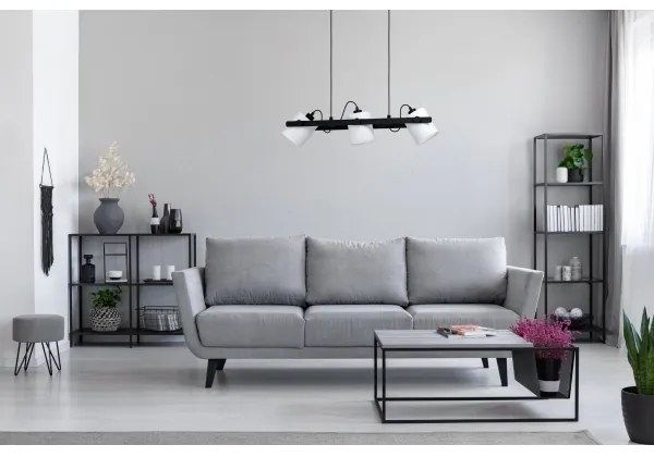 Eglo 43426 - Csillár zsinóron HORNWOOD 1 3xE27/28W/230V