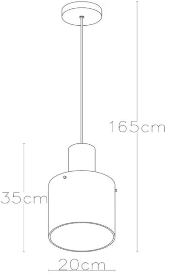 Lucide 74405/01/62 - Csillár zsinóron TOLEDO 1xE27/40W/230V