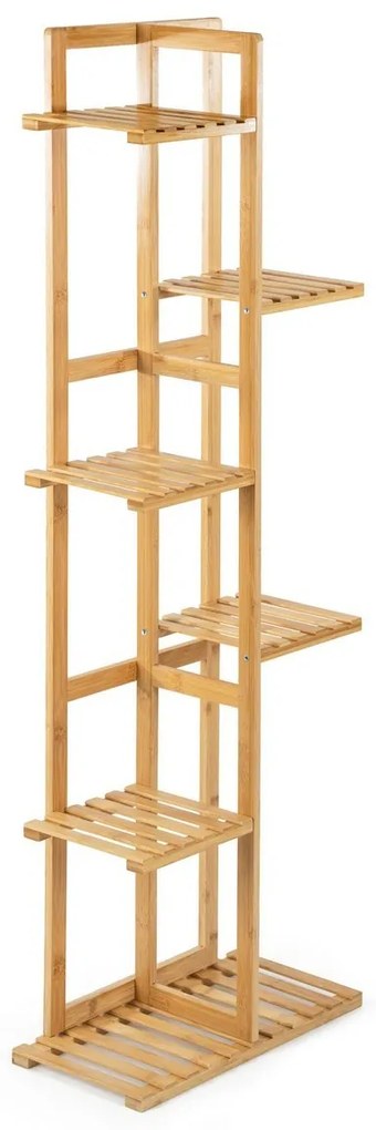 G21 virágállvány 6 szintes, bambusz