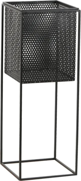 Virágtartó állvány, fekete, MELOI TYP 1