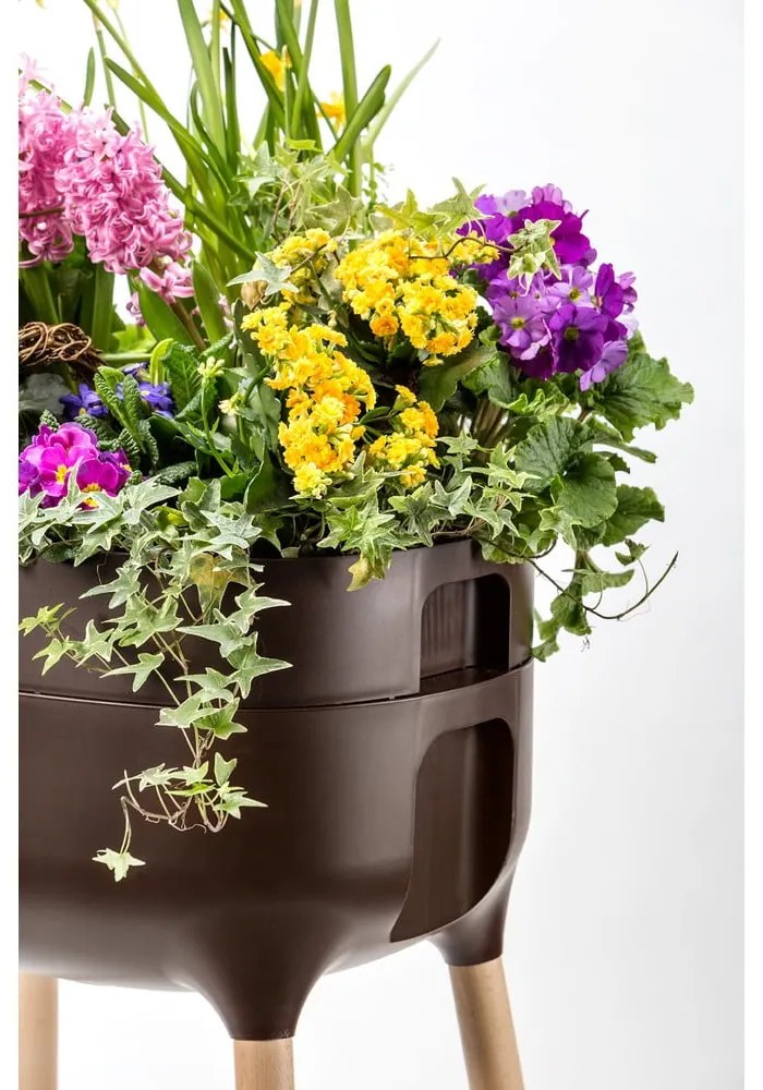 Műanyag önöntözős termesztő virágláda Urbalive – Plastia