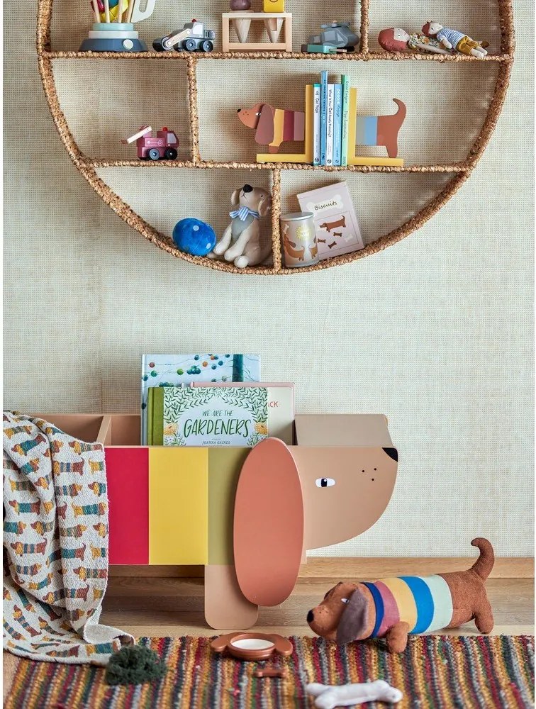 Gyerek könyvespolc 108x32x37 cm Charlie – Bloomingville Mini