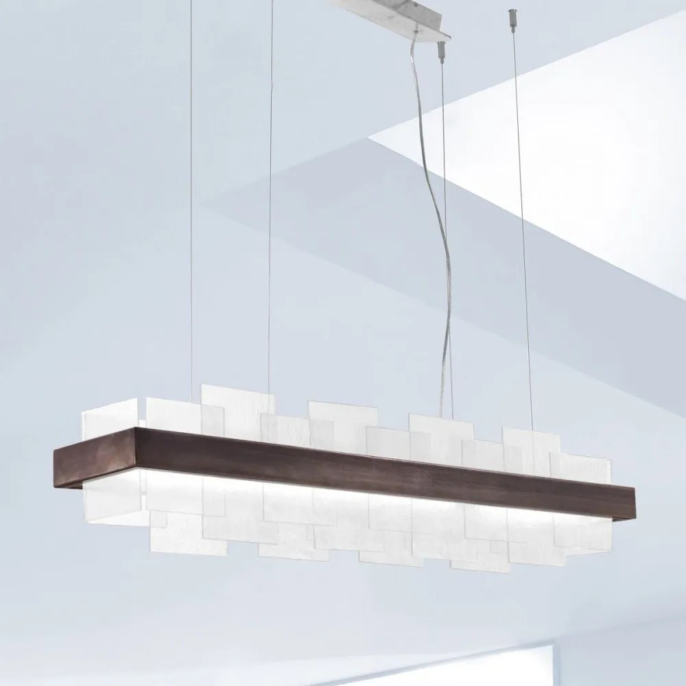 KOLARZ 6040-80161-FM RETTANGOLO Modern Függesztett Lámpa LED IP20